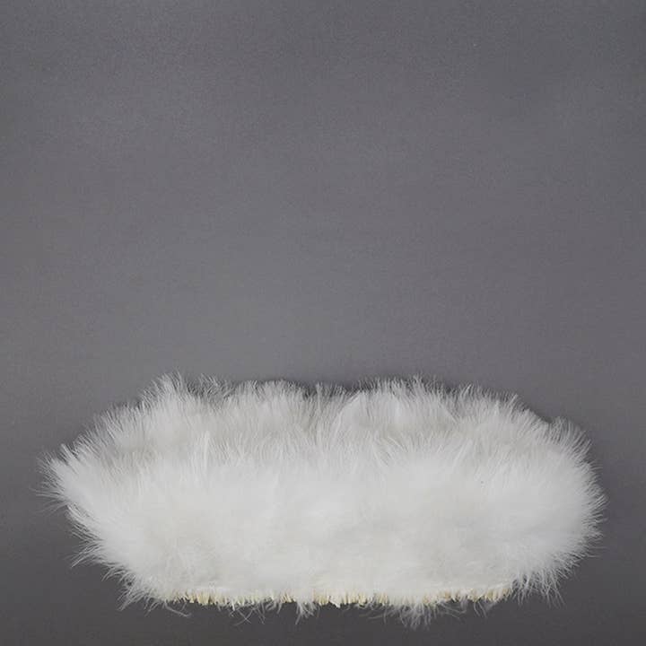 Tacchino Sangue-Buono Piuma Marabù - Bianco per la vendita all'ingrosso da parte di Zucker Feather Products