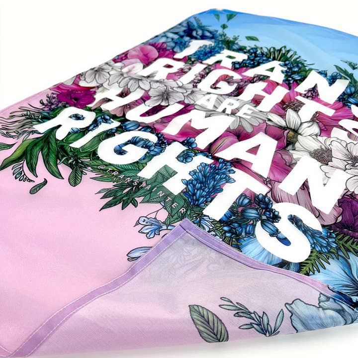 Transpainter - Wholesale Flag - Trans Rights Are Human Rights Flag | Trans Pride Flag6