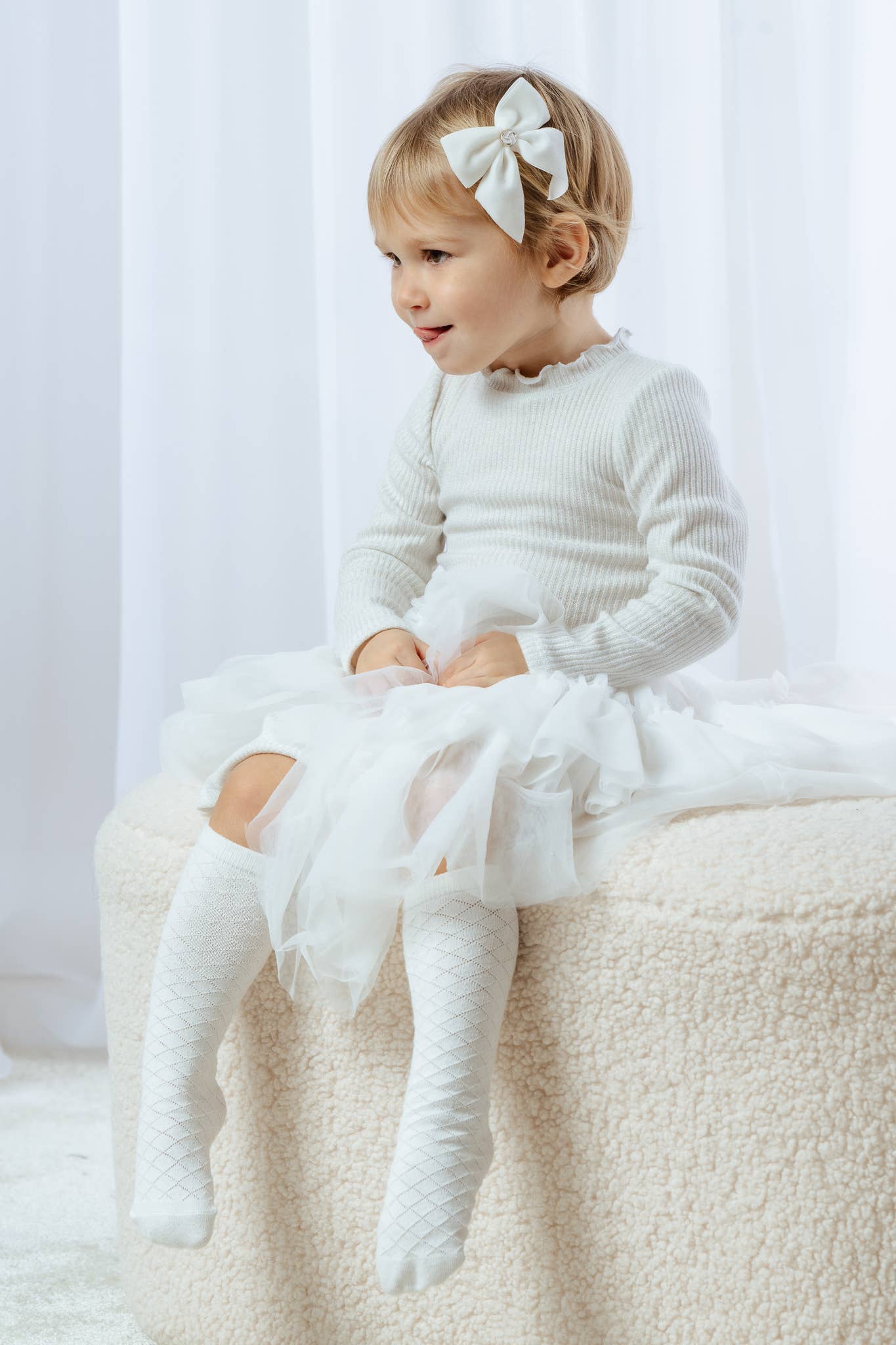 JAMIKS - Wholesale Dress - Baby - Eye-Catching Tulle Dress Solka2