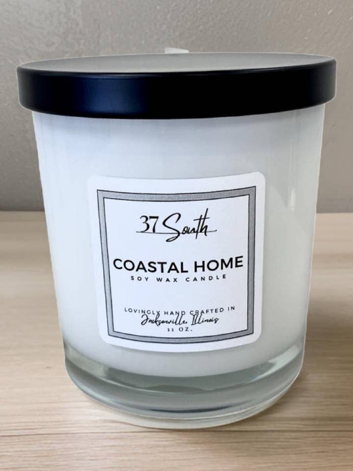 Luxury Soy Wax Candle I COASTAL HOME for wholesale by 37 South Home Fragrances