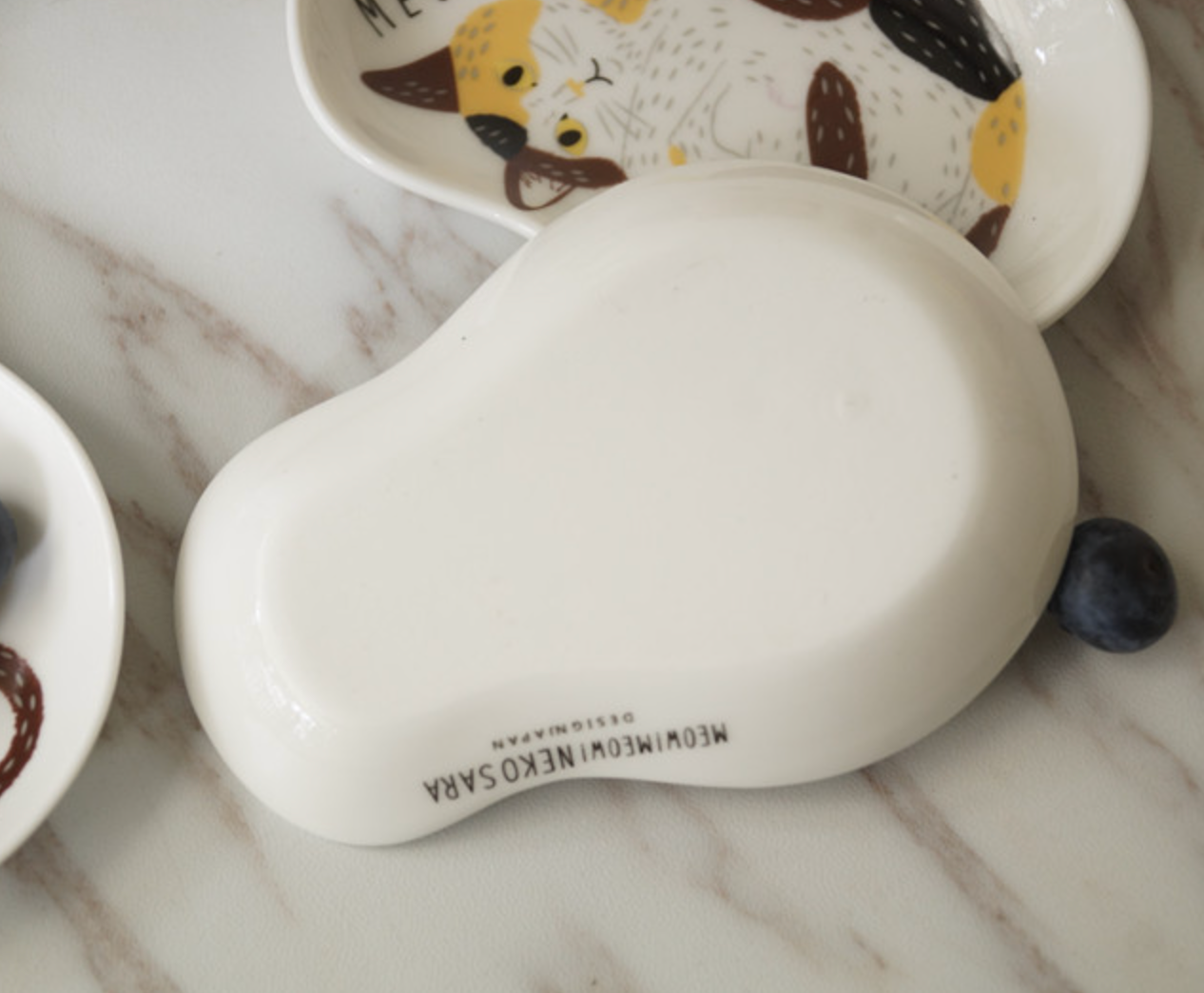 Homerely (We Cover All Import Duties) - Wholesale Condiment/Dip Bowl - Cat Ceramic Seasoning Dish1