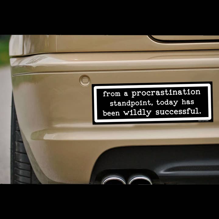 High Cotton Gifts – wholesale Magnet – From A Procrastination Standpoint Magnet1