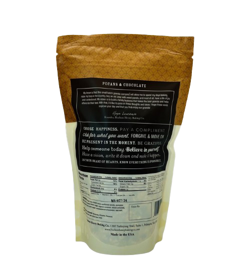 Hudson Henry Baking Co. - Wholesale Granola - Chocolate Pecan Granola - 8oz Bags1