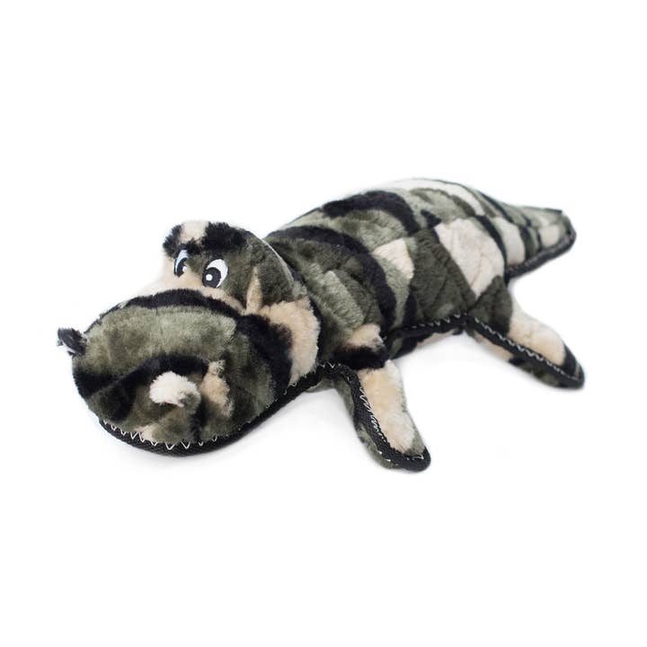 Z-Stitch® Grunterz - Camron the Camo Gator - Hundespielzeug für den Großhandel von ZippyPaws
