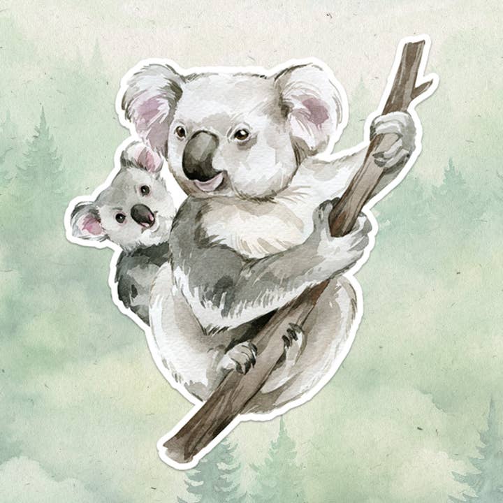 Koala klistermärke för wholesale av Soul Familiar