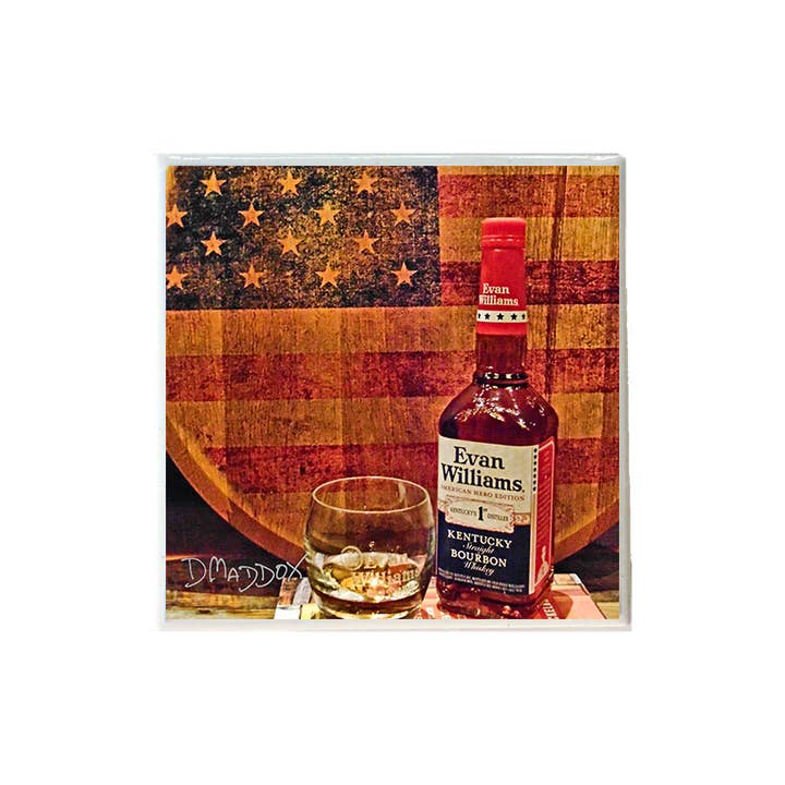 Great American Bourbon 2 Coaster for wholesale by Layne Wilson