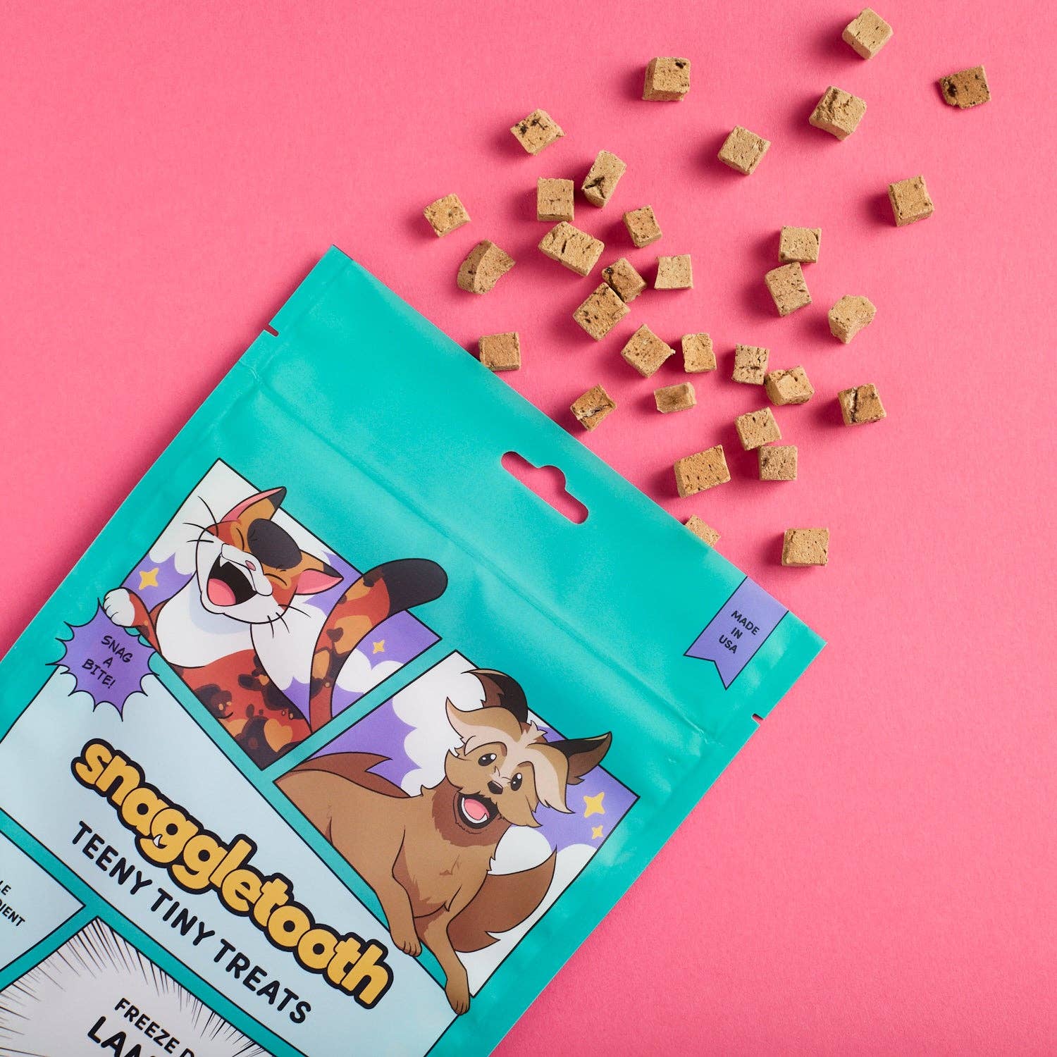 Snaggletooth Pets - Wholesale Pet Treats - Dog - Lamb Liver - Freeze Dried Raw Teeny Tiny Treats5