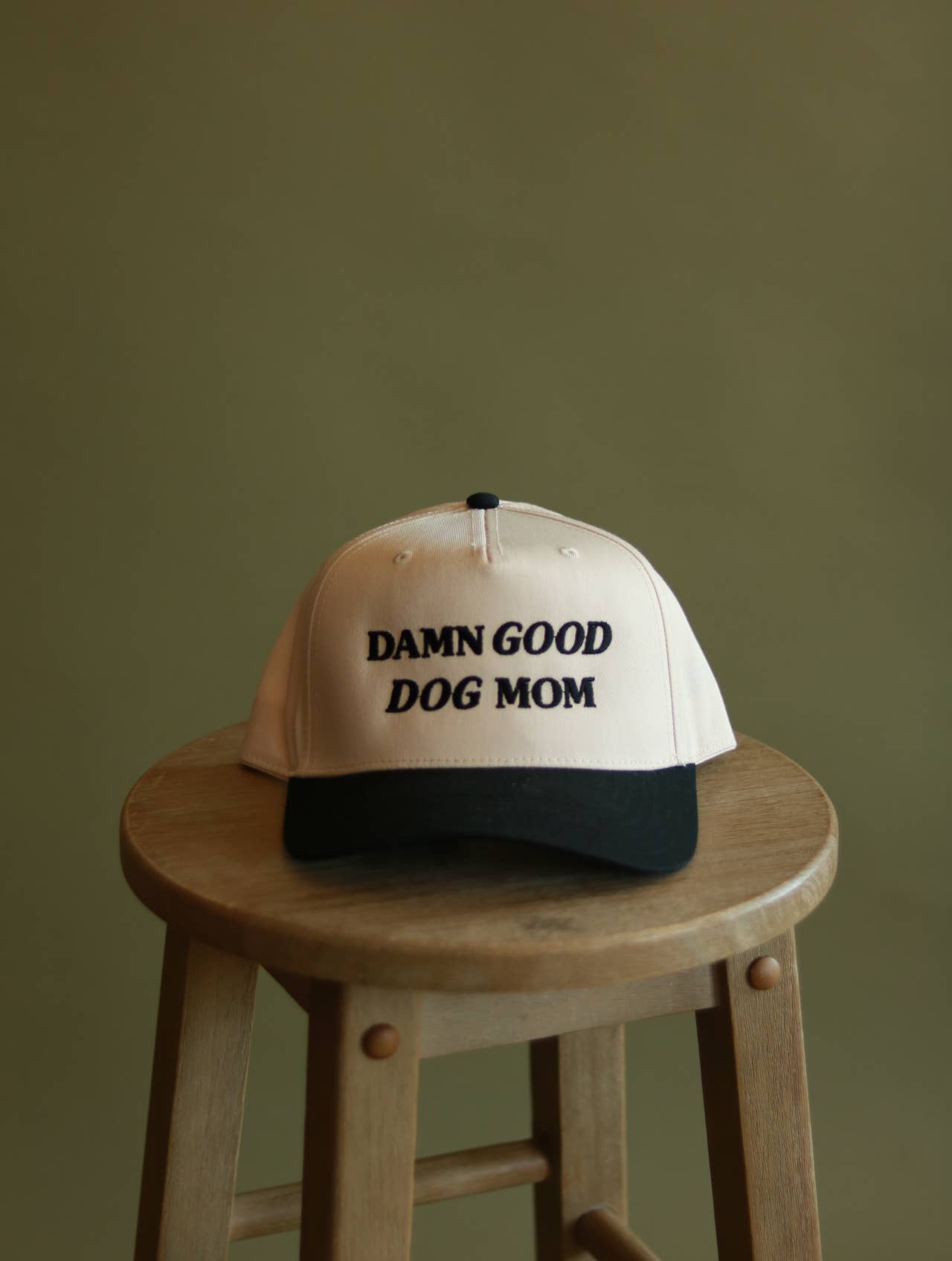 Electric label - Wholesale Baseball Cap - Women's - Damn Good Dog Mom hat4