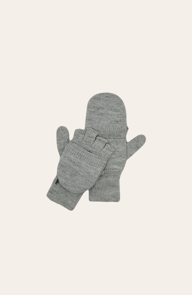 WUAMAN - Alpaca – Großhandel Fäustlinge – Damen – Convertible Handschuhe aus Alpaka | Fäustlinge mit Fingertrennung3