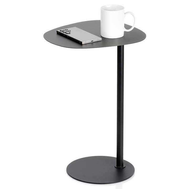 Table d'appoint en métal noir 35x25x53 cm pour la vente par Vilde