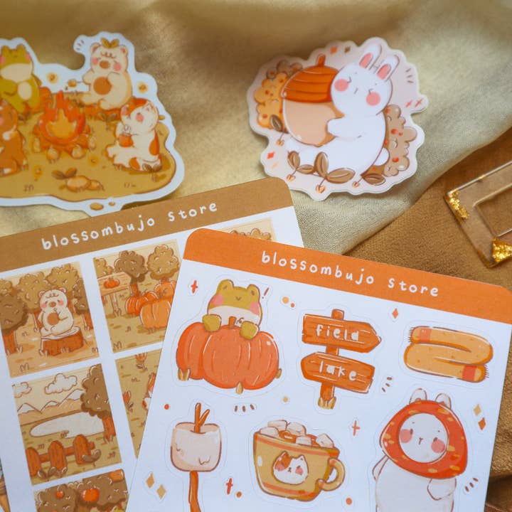 BlossomBujo Store - Wholesale Sticker - Stickers - Fall Bundle (No Mochi)2