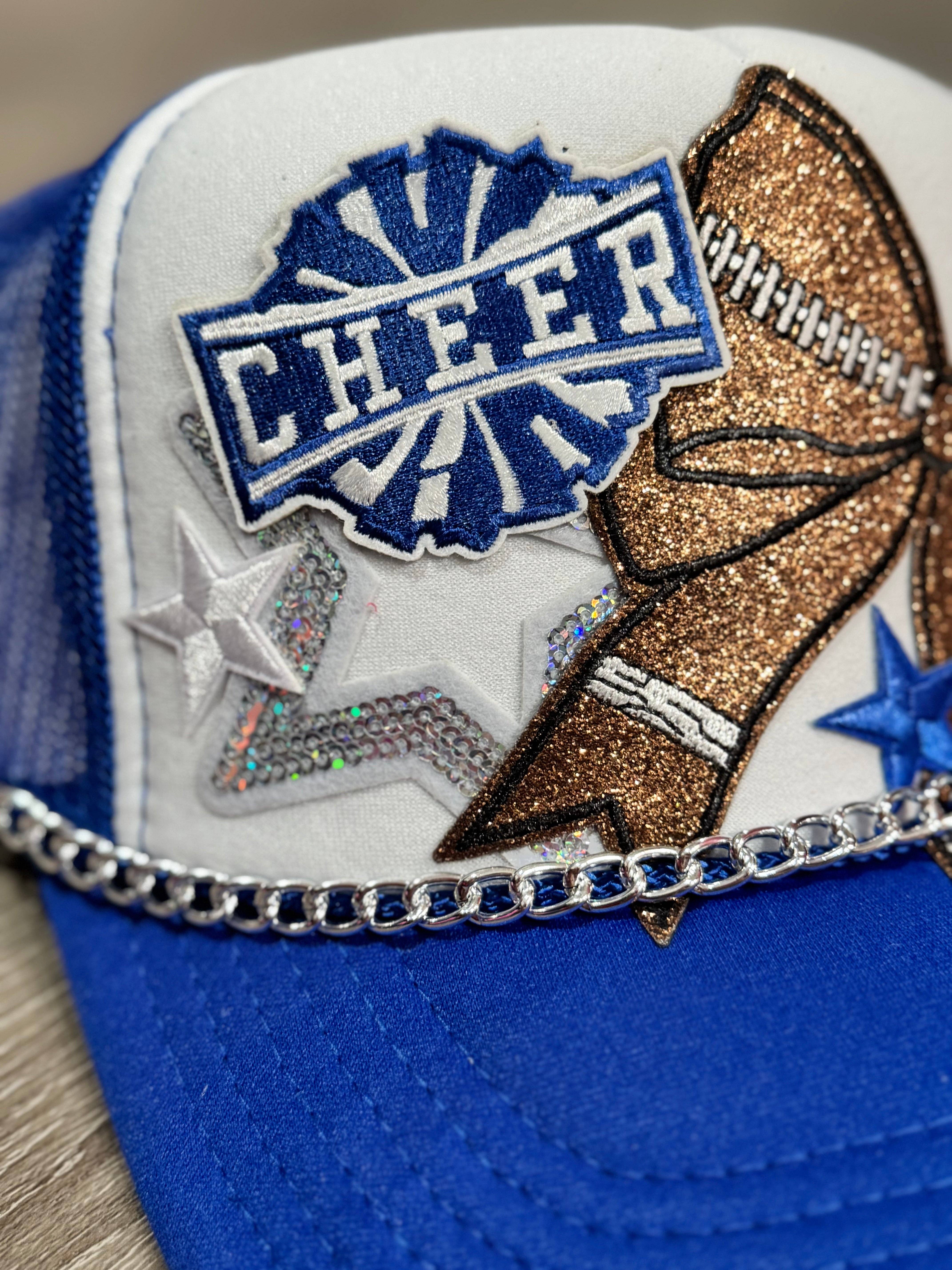 Patchwrx Customs Hat Bar - Wholesale Trucker Hat - Women's - Dallas Cowboy Cheerleaders Inspired Football Trucker Hat2