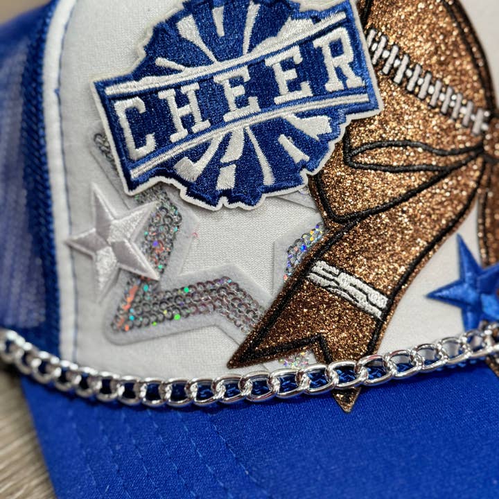 Patchwrx Customs Hat Bar - Wholesale Trucker Hat - Women's - Dallas Cowboy Cheerleaders Inspired Football Trucker Hat2