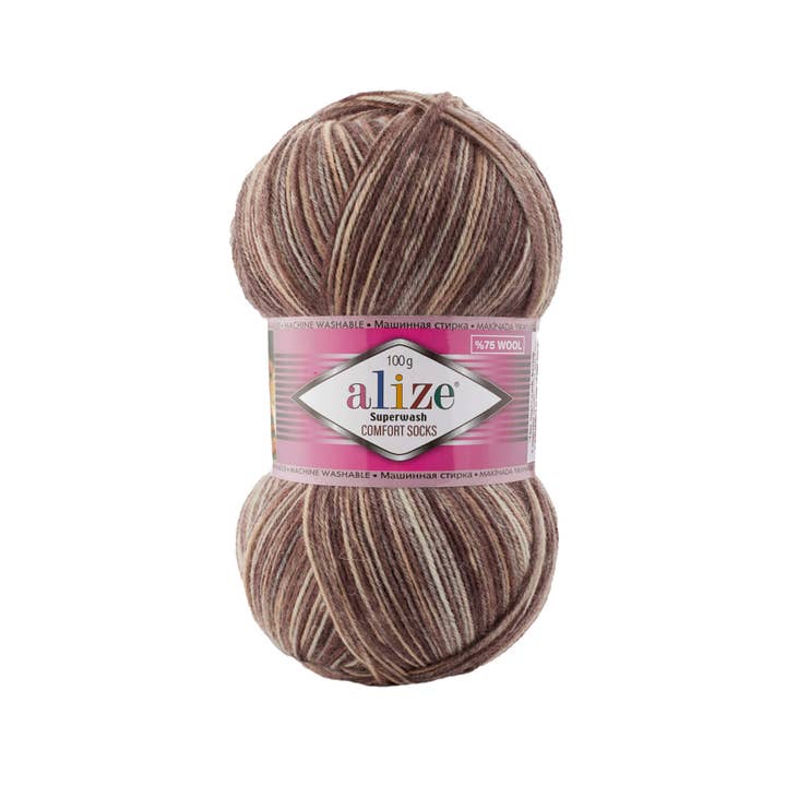 Wollbiene - Wholesale Yarn - Alize Superwash Comfort 100g sock yarn 4-ply virgin wool sock yarn5