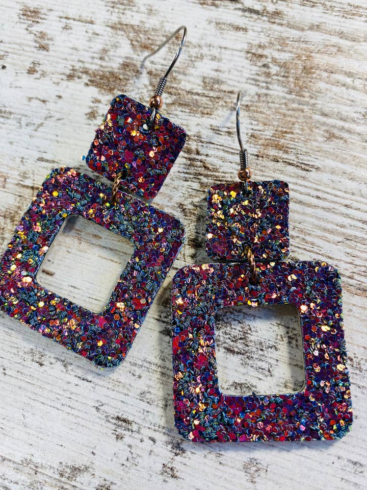Glitter Earrings for wholesale by Cre8tv Qn