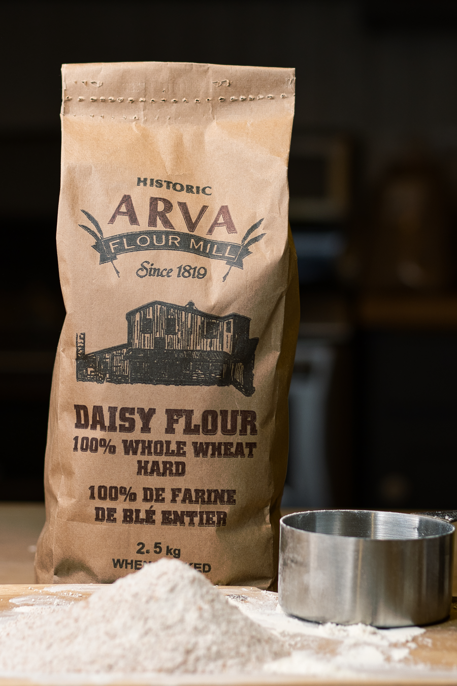 Arva Flour Mills - Vente Farines - Farine de blé entier Arva Daisy à 100 %2