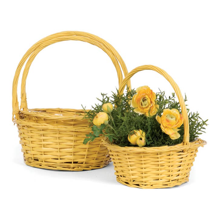 Willow Group - Wholesale Basket - S/3 RD WILLOW BASKET