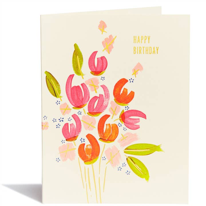 #8138 Birthday Tulips for wholesale by Snow & Graham