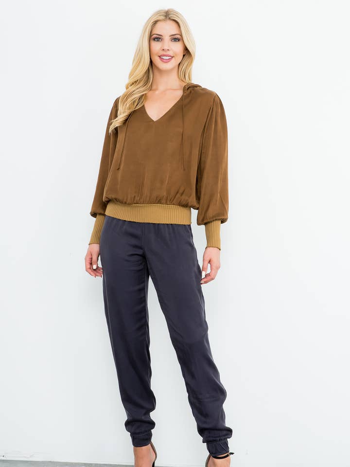 HOODIE LONG CUFF SLEEVE for wholesale by Maven West