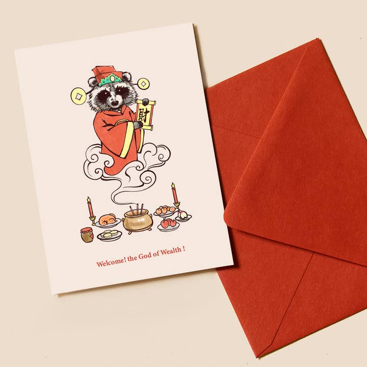 Welcoming the God of Wealth 迎財神(Yíng Cái Shén) for wholesale by Overice