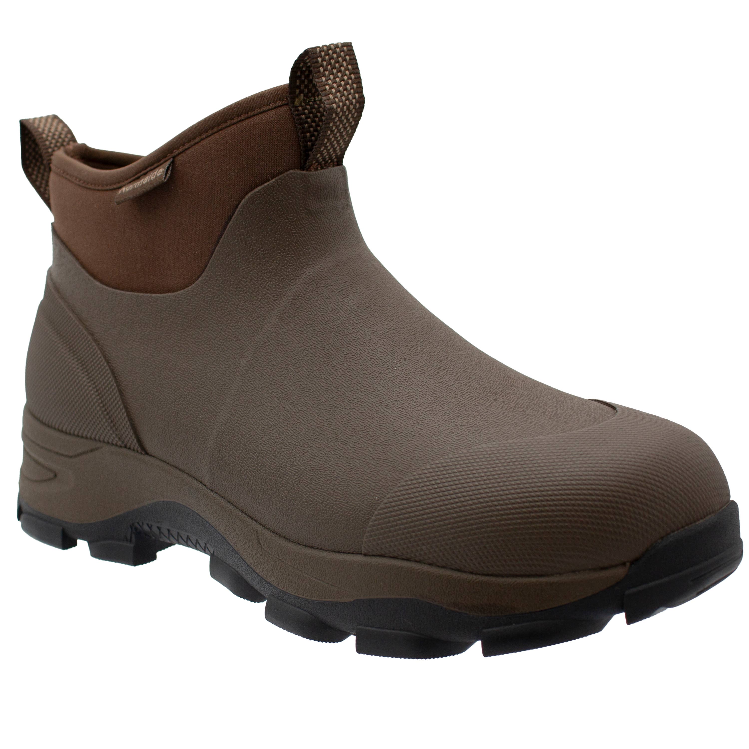 Dark Brown Men's Hartline Waterproof Neoprene Slip-On All-Weather Boot for wholesale on Faire0
