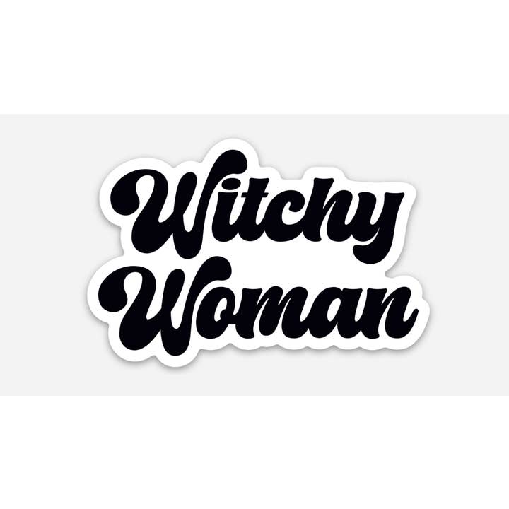 Sticker femme sorcière pour la vente par Bespell & Co.