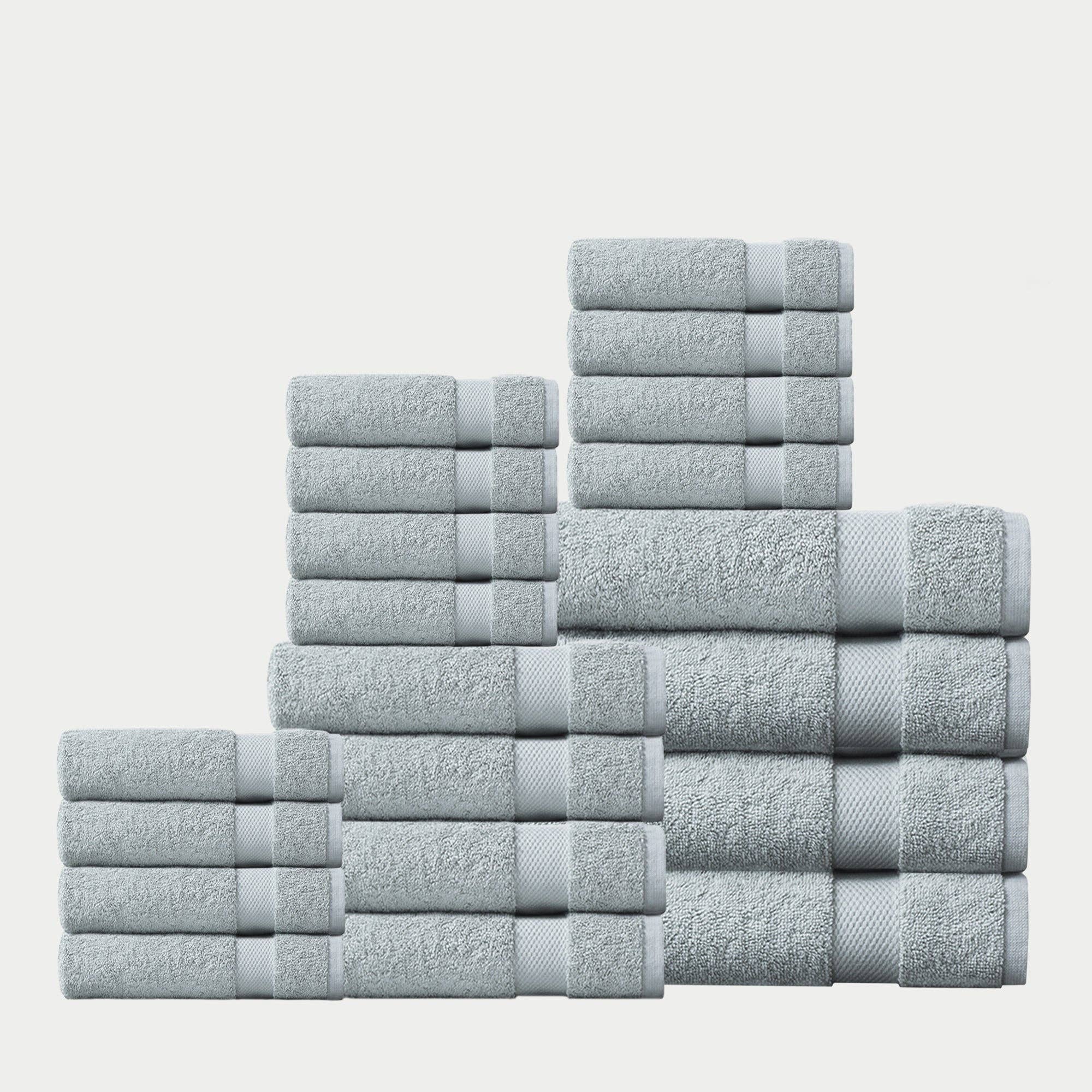 Delara - Wholesale Towel Set - 100% Organic Cotton Quick Dry Starter Bath Set31