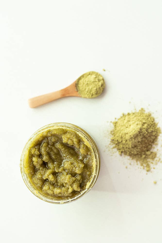 Souvenirs & Sundries - Wholesale Body Scrub/Exfoliant - Matcha Mint Sugar Scrub1