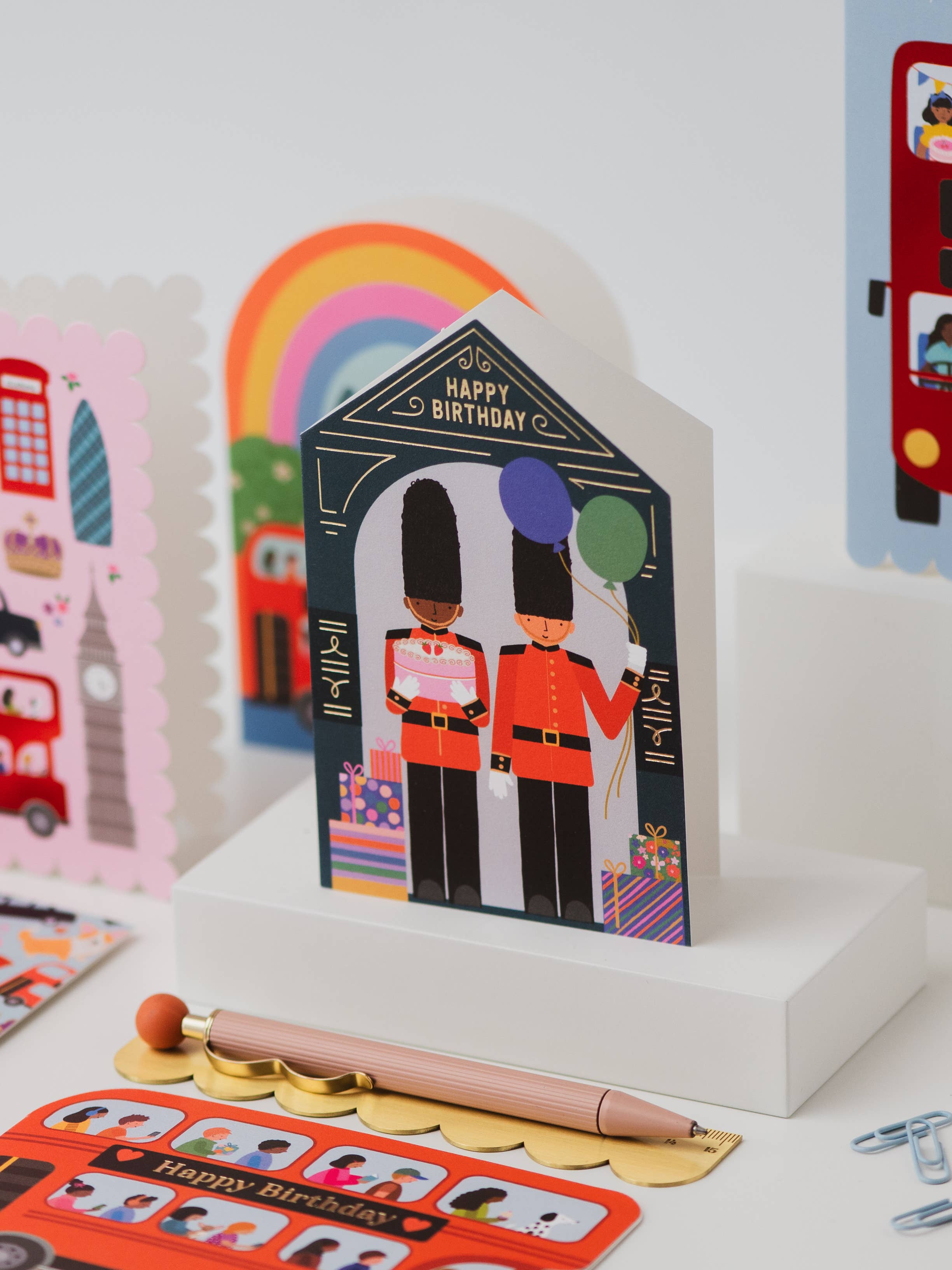Mifkins - Wholesale Birthday Card - London Guards Birthday Card | London Icon Card5