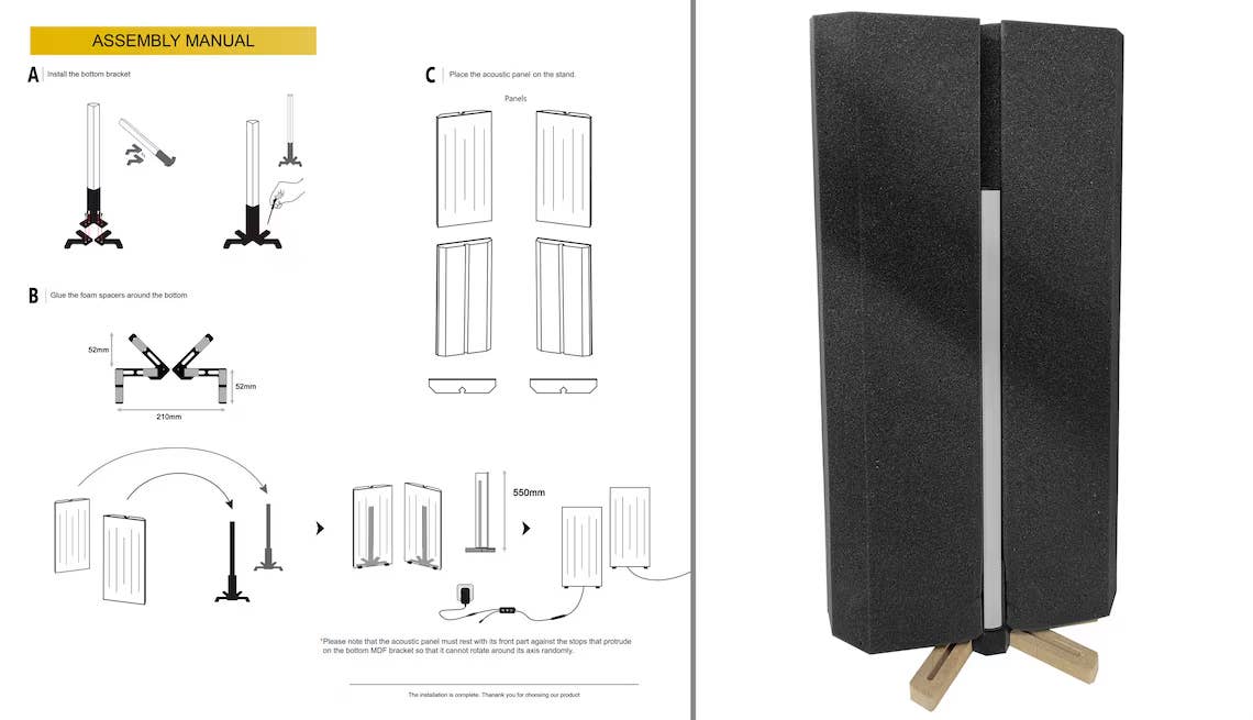 ATB-Sound sp. z o. o. - Wholesale Speakers - 2 Pack WILDS-mini LED Panels with RGB Lamp – Desktop8