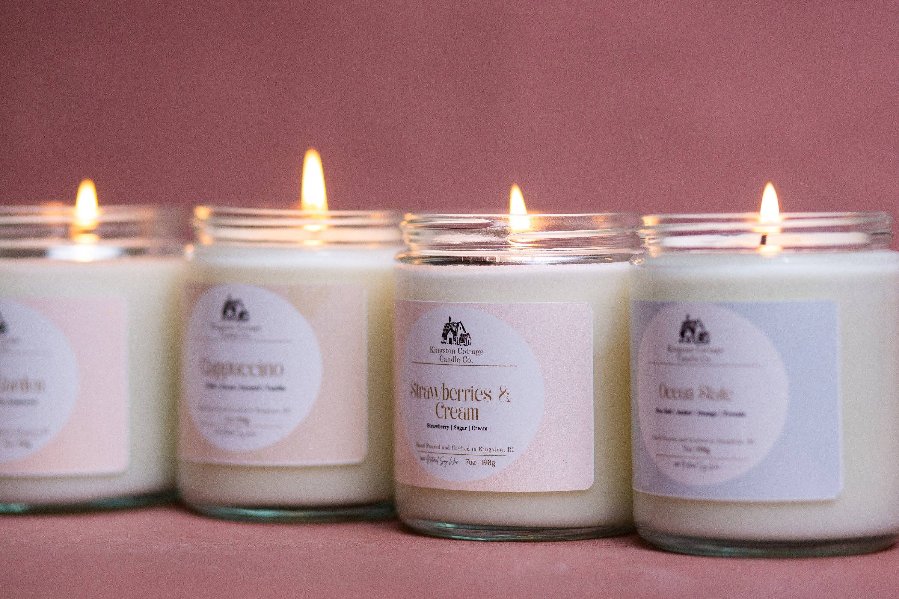 Kingston Cottage Candle Co. - Wholesale Jar/Filled Candle - Cappuccino Candle3