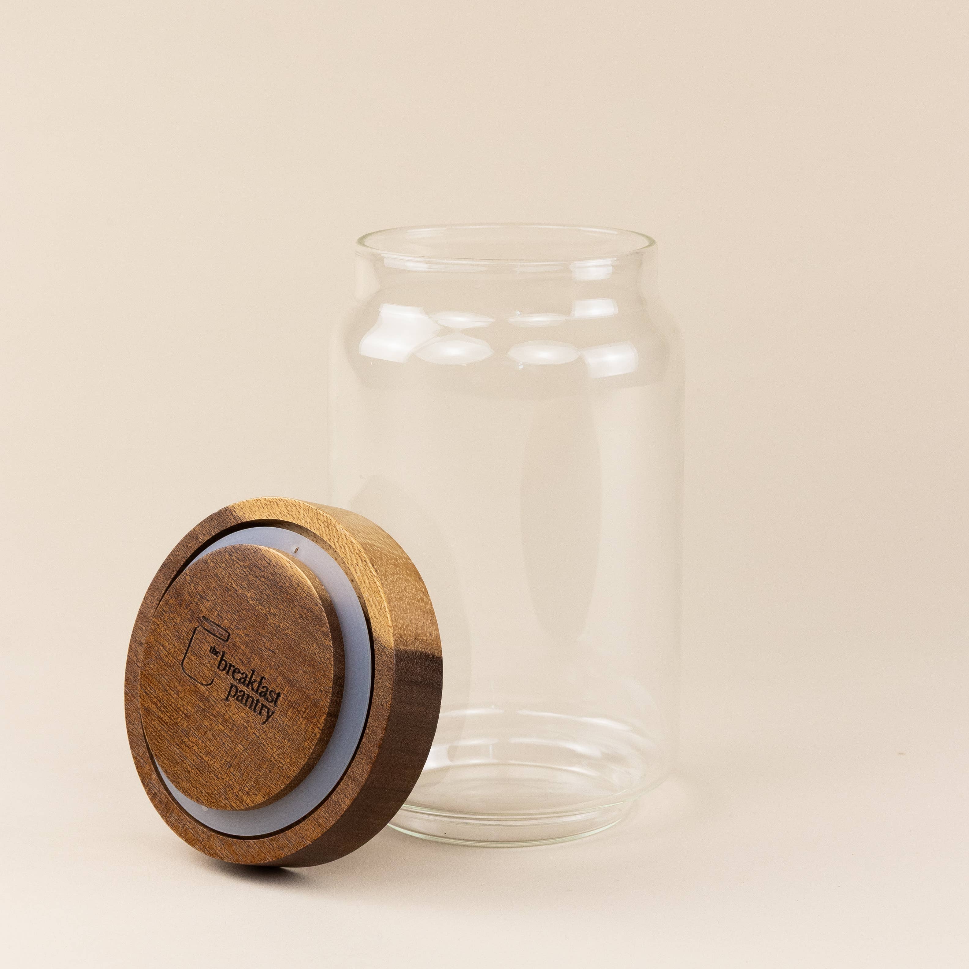The Breakfast Pantry - Wholesale Canister - The Medium Glass Canister1