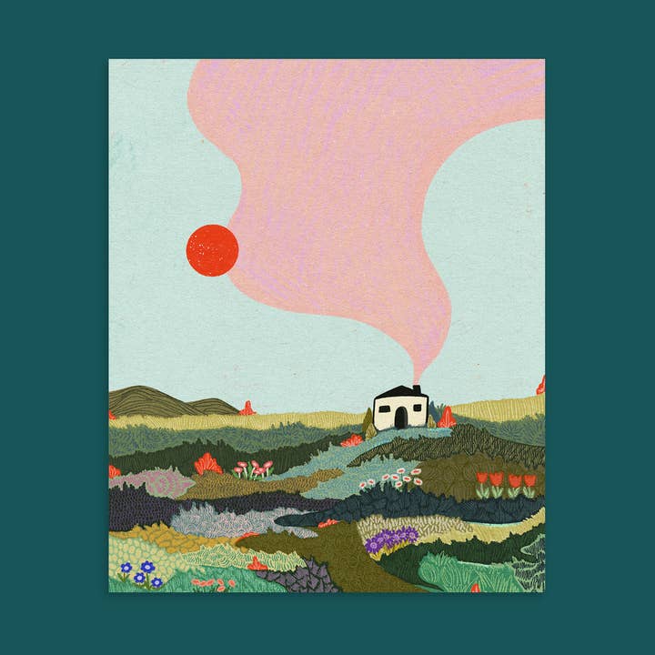 Something Rising Studio Art Print for wholesale by Scandinative