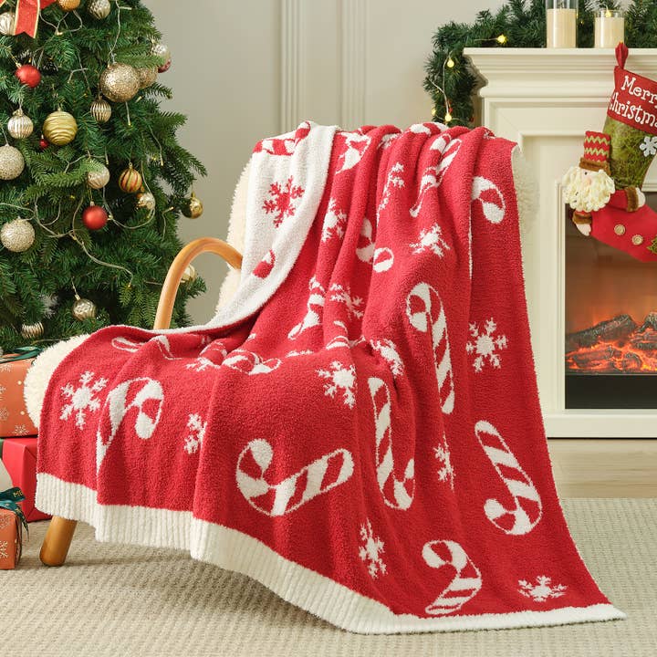 DreamValley - Wholesale Throw Blanket - SS Christmas Throw Blanket Soft Knit Bed Blanket 50x60"7