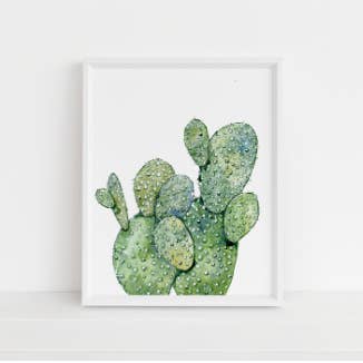 Imprimé Cactus pour la vente par Jennie Kilcup Watercolors