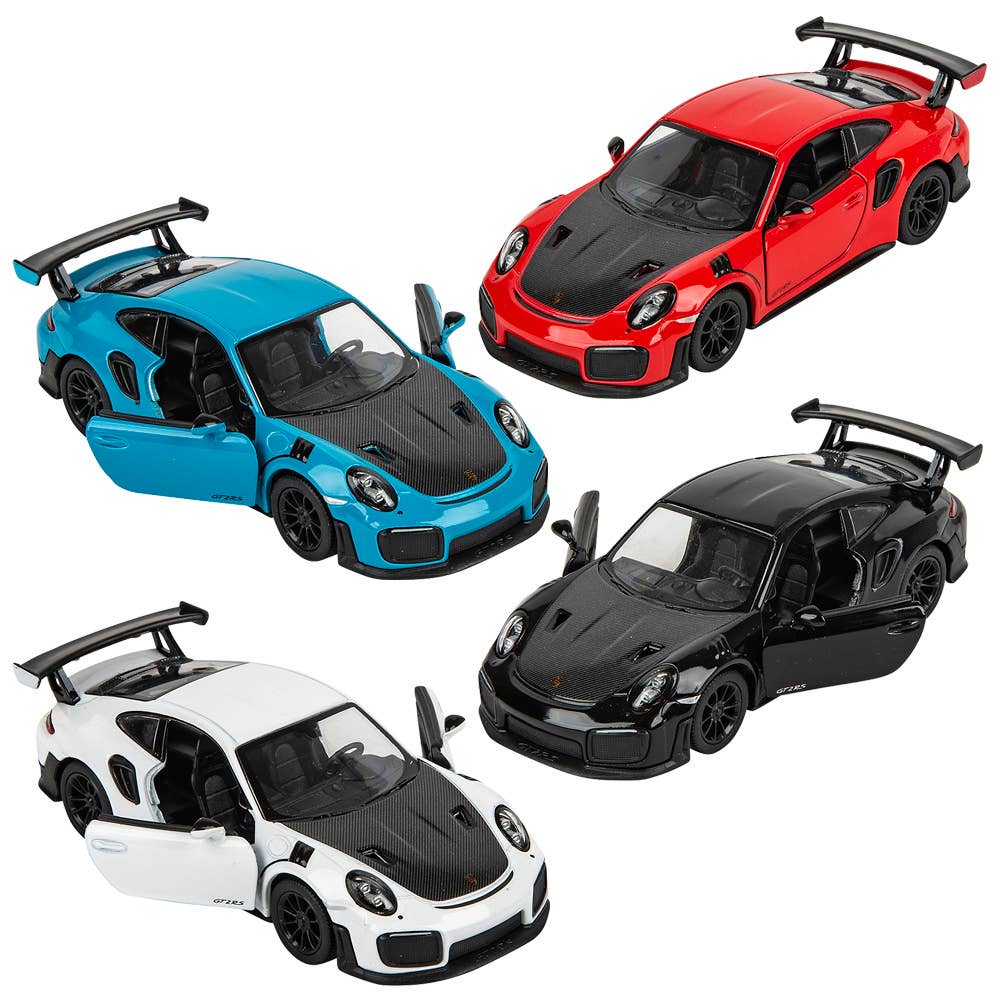 The Toy Network - Wholesale Toy Car/Truck - Kids - 5" Diecast Porsche 911 GT2 RS  12/Display3