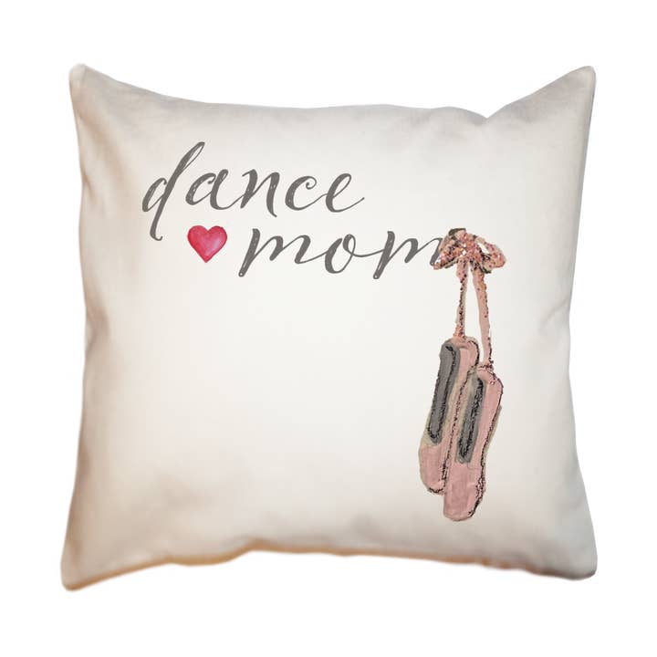 dance mom square pillow for wholesale by Tina Labadini Designs