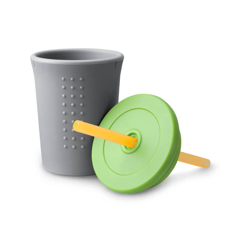 GoSili - Vendita all'ingrosso Bicchiere/tazza - Bambini e neonati - Tazza per bambini con cannuccia in silicone da 12 once3