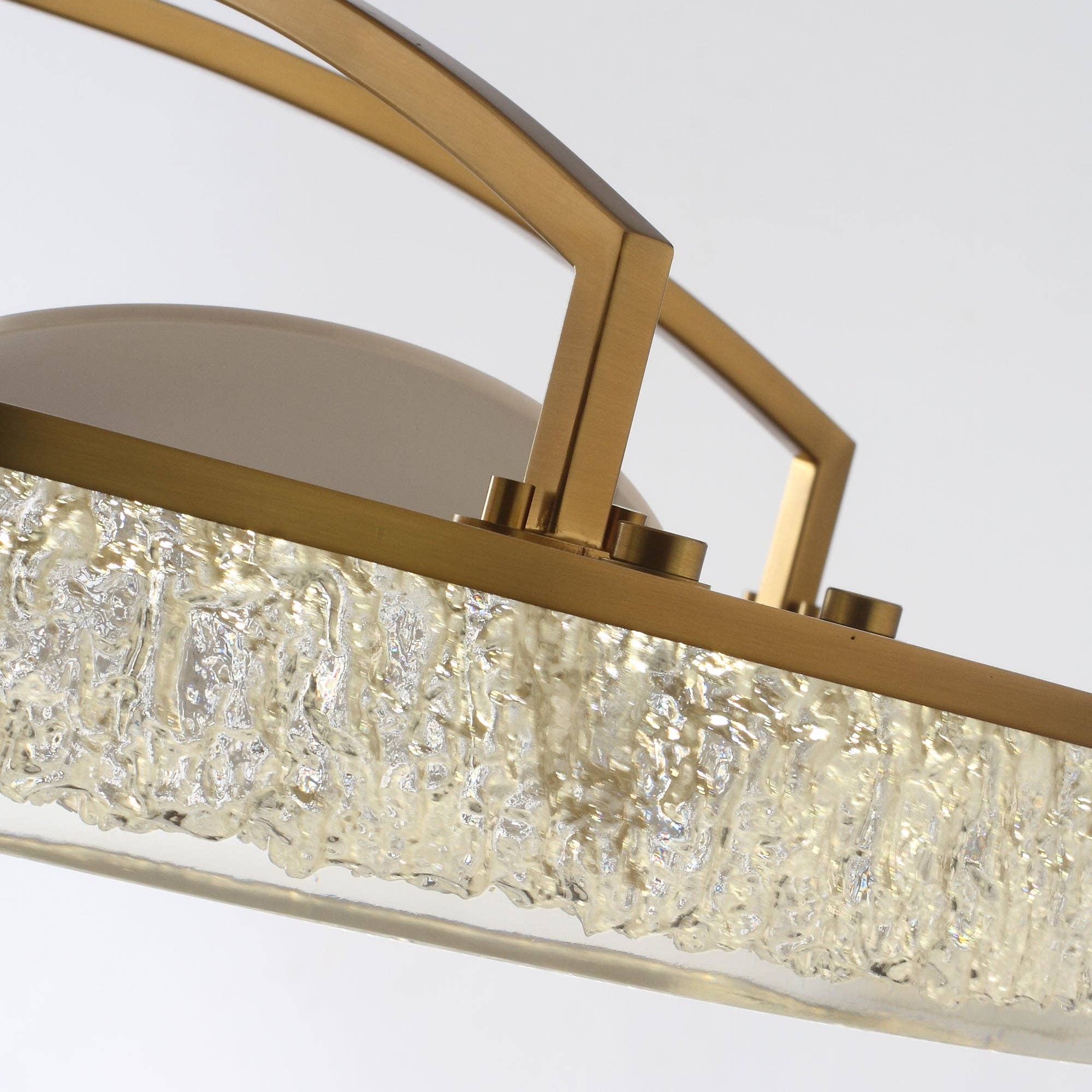 Brio Lighting - Wholesale Ceiling Fan - Ceiling Fan Modern 33" 3-Blade Gold Crystal with LED Light 3