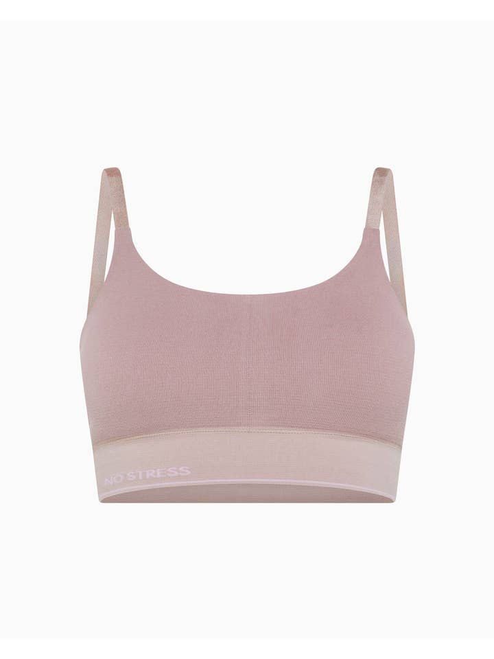 Bellissima - Wholesale Bra – Women's - NO STRESS Seamless Cotton Bra with Removable Cups2