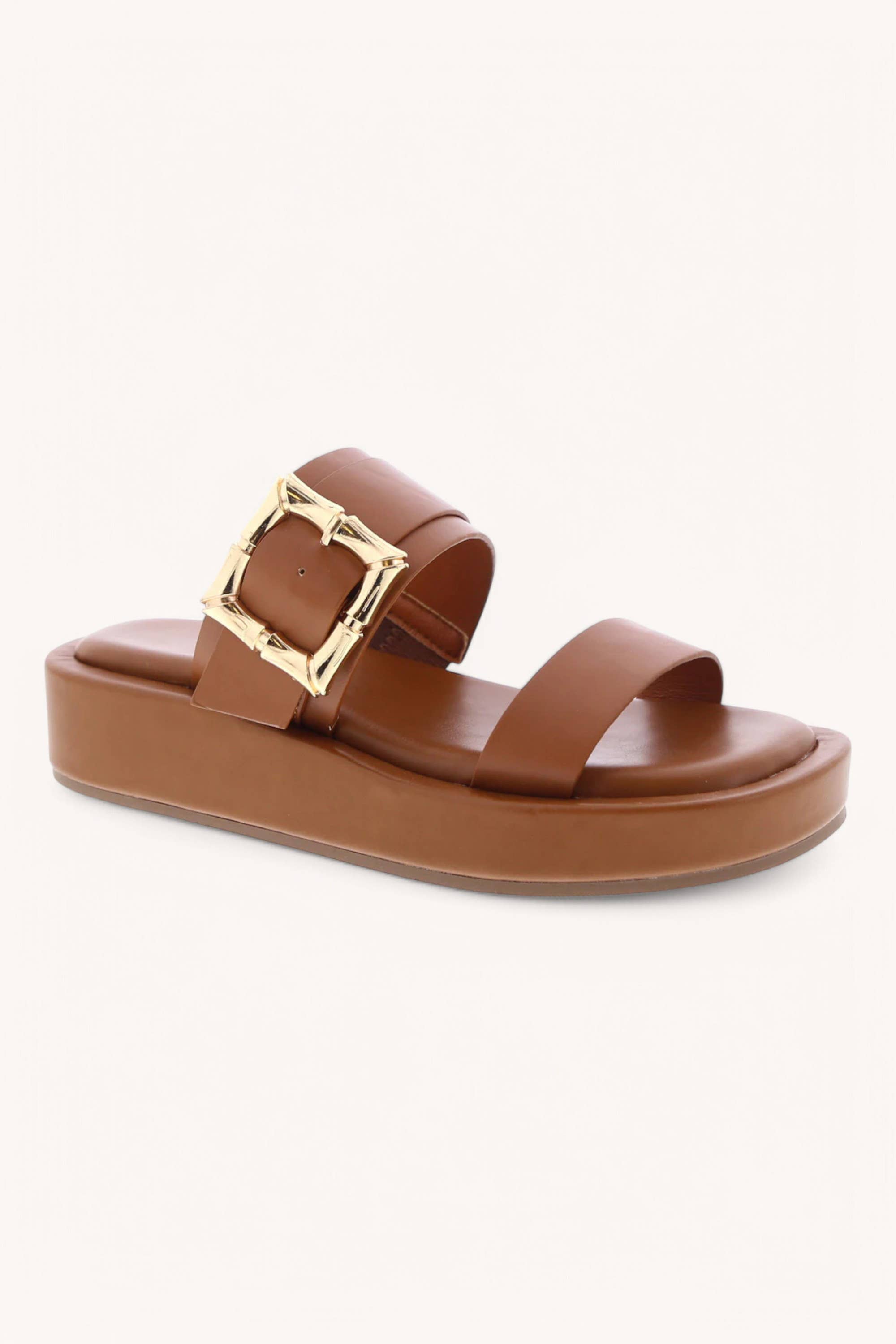 CCOCCI - Wholesale Sandals - Women's - RAYA-68 CHUNKY PLATFORM DOUBLE STRAP SANDALS10
