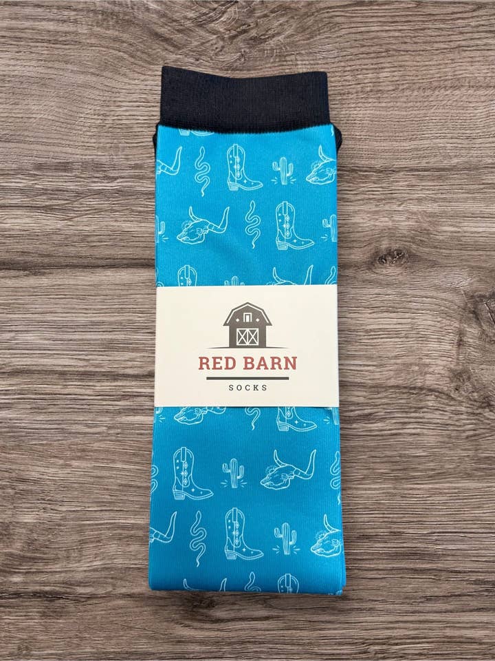 Red Barn Socks - Wholesale Socks - Unisex - Rattles & Spurs