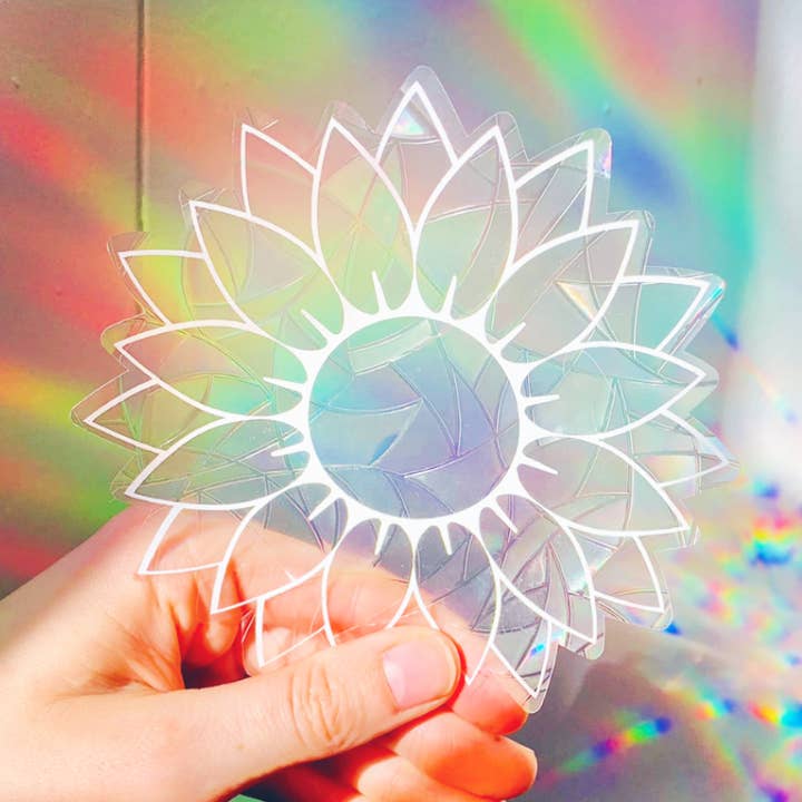 Simply Livy - Wholesale Suncatcher - Sunflower Suncatcher Window Cling