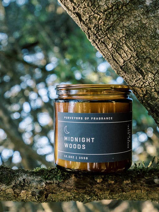 Midnight Woods | 12.5 oz. Scented Candle for wholesale by Purveyors of Fragrance