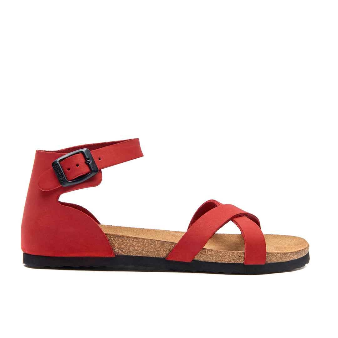 Comfortfusse - Wholesale Sandals - Women's - Milano - Genuine Leather Flat Sandals9