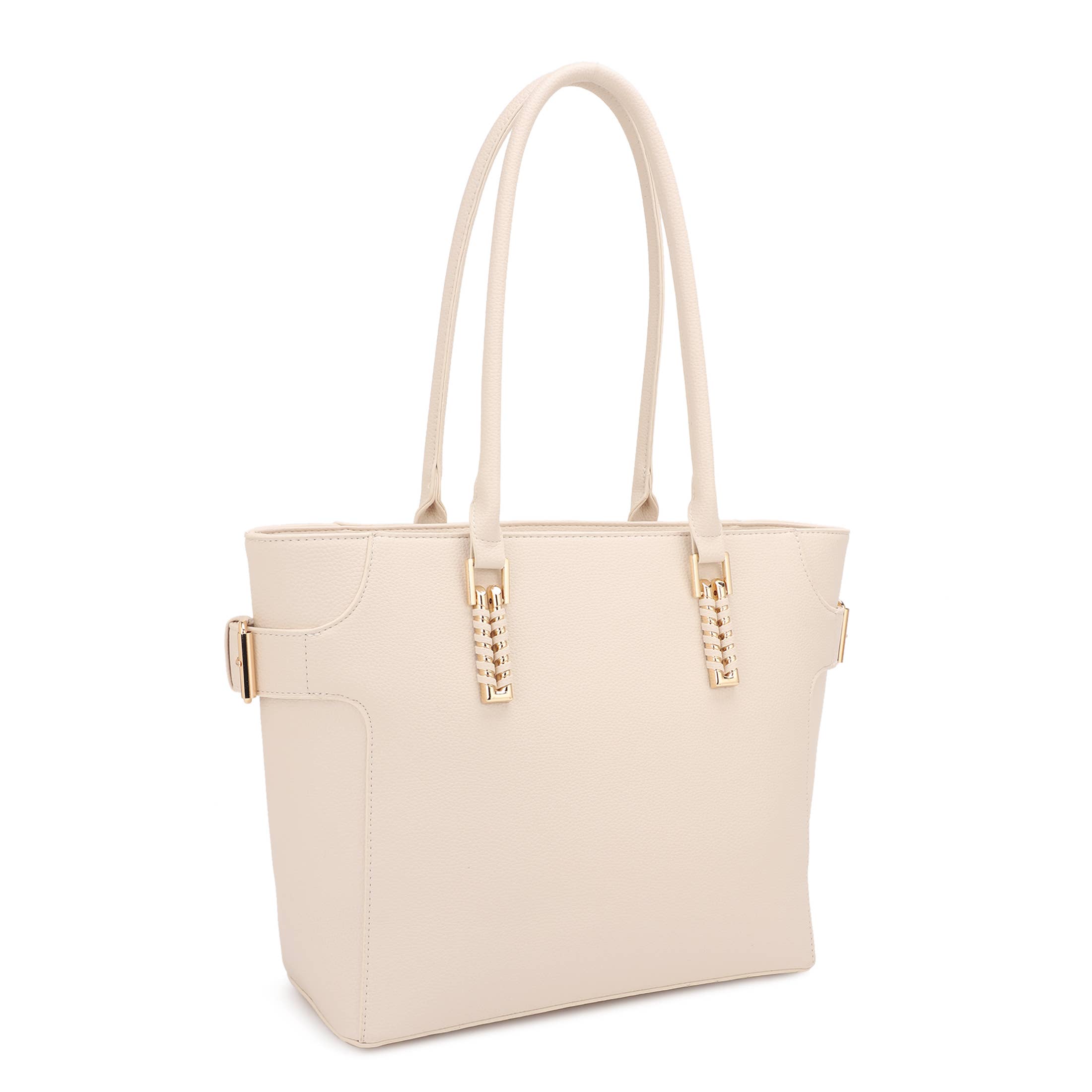 KAYLA+AVA - Wholesale Tote Bag - Women's - ANGELINA TOTE BAG WITH BUCKLE ON THE SIDE1