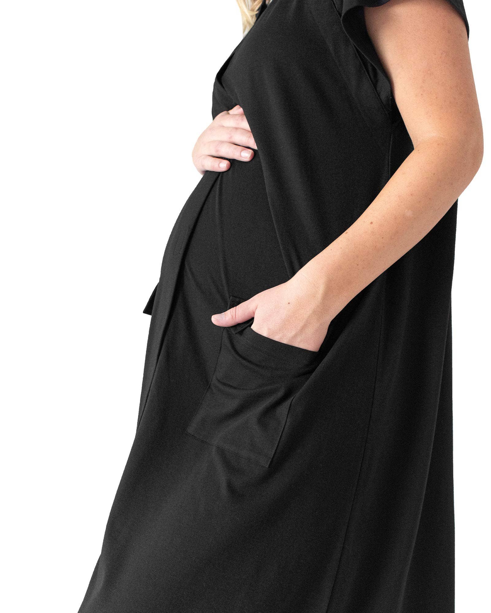 Kindred Bravely - Wholesale Dress - Maternity - 3 In 1 Universal Labor, Delivery & Nursing Gown25