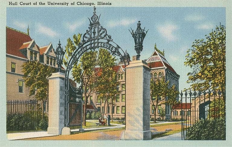Found Image Press – wholesale Postcard – Postcard IL-236 University of Chicago, Illinois0