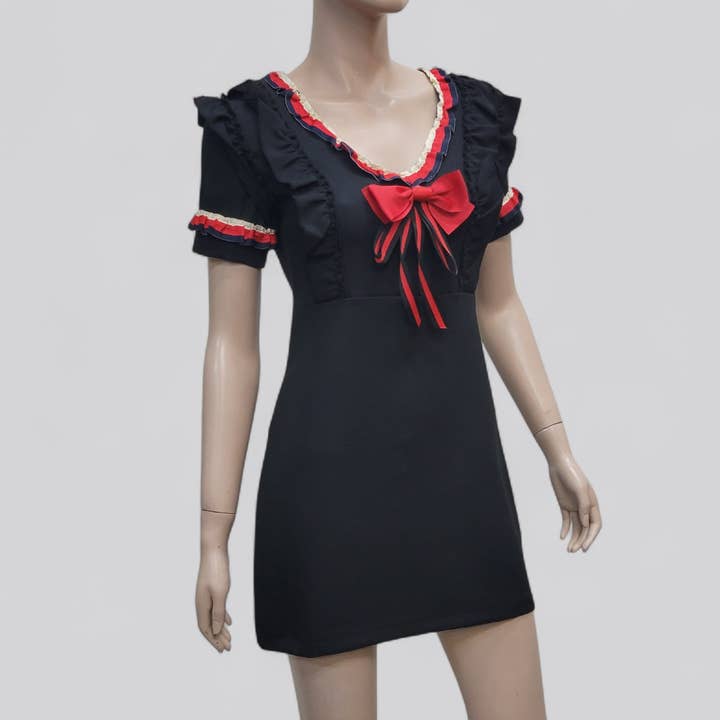 SJ18226 Robe Contemporaine Junior en Tricot Inspirée du Marin pour la vente par Puzzles Enterprises