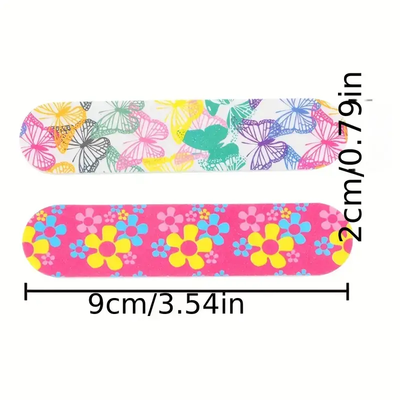 Magnifique Hearts - Wholesale Nail File - Colorful Printed Double-Sided Nail Files - Manicure/Pedicure2